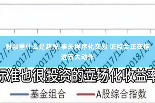 股票里什么是超配 事关程序化交易 证监会正在推进五大动作