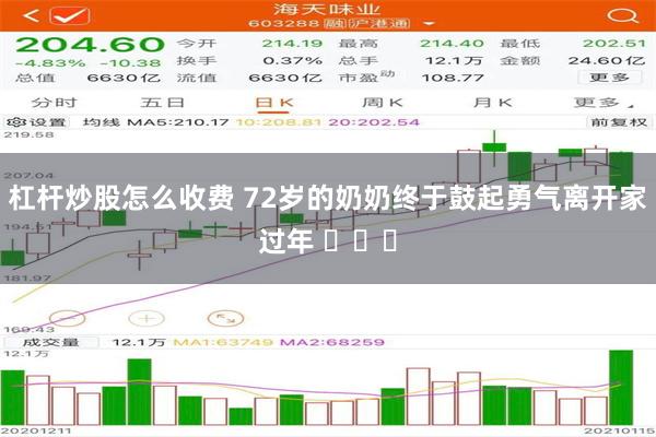 杠杆炒股怎么收费 72岁的奶奶终于鼓起勇气离开家过年 ​​​